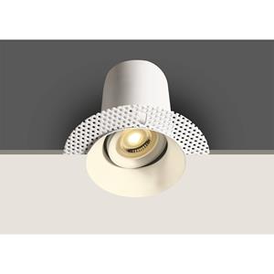 ONE Light Fire Rated GU10 Range - inbouwspot - Ø 125 mm, Ø 85 mm inbouwmaat - wit