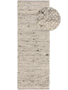 Wollteppich Finn, benuta, rechteckig, Höhe: 11 mm, Kunstfaser, Berber, Ethno-Style, Wohnzimmer