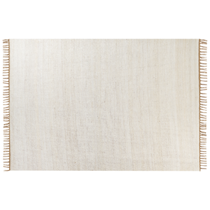 BELIANI Vloerkleed jute lichtbeige 160 x 230 cm LUNIA