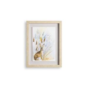 Laura Ashley - Print In Frame - Country Hare - 40x30cm