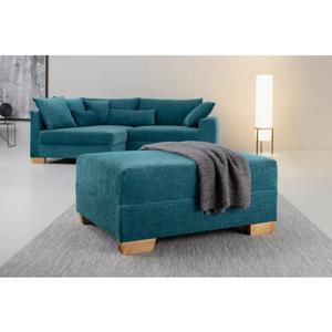 Home affaire Hocker Helena luxe met bijzonder hoogwaardige bekleding voor maximaal 140 kg per zitoppervlak, passend bij de serie 'helena luxe', ook in aqua clean en cord