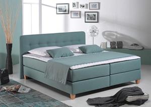 Home affaire Boxspring Fargo in extra lang 220 cm, met topmatras, 3 uitvoeringen, 4, breedten