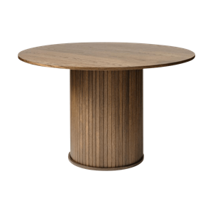 Olivine Lenn houten eettafel gerookt eiken - Ø 120 cm