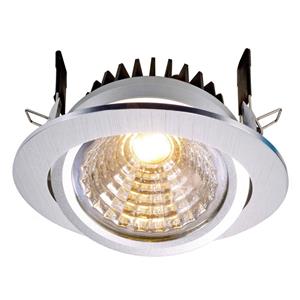 dekolight Deko Light 565070 COB 95 LED-Einbauleuchte EEK: F (A - G) LED fest eingebaut 10W Silber