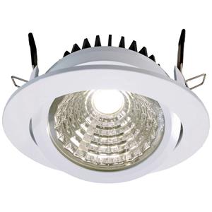 Deko Light 565068 COB 95 LED-inbouwlamp Energielabel: F (A - G) LED vast ingebouwd 10 W Signaalwit (RAL 9003)
