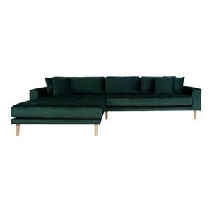 ebuy24 Sofa Lido Chaiselongue Sofa linksgewendet velour inkl., 1 Teile