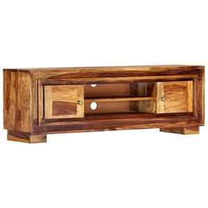 VIDAXL Tv-schrank 118 X 30 X 40 Cm Massivholz