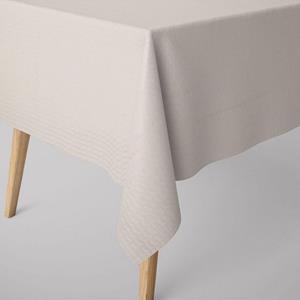 SCHÖNER LEBEN. Tischdecke » Tischdecke Baumwollstoff Reliefstruktur ecru verschiedene Größen«, handmade