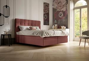 Schlaraffia Boxspringbett Aida, mit GELTEX Topper und 7-Zonen-Tonnentaschen-Federkernmatratze