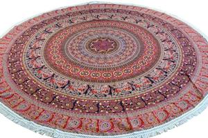 Guru-Shop Tagesdecke »Rundes indisches Mandala Tuch, Tagesdecke,..«, 