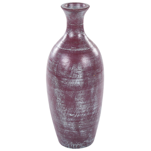 BELIANI Decoratieve vaas terracotta bruin 57 cm KARDIA