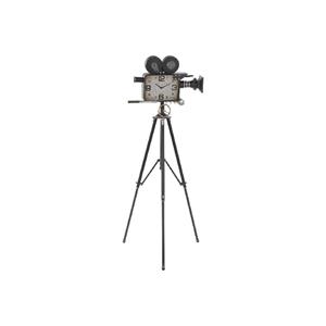 Uhr Dkd Home Decor Filmkamera Kristall Eisen Holz Mdf (71 X 71 X 158 Cm)