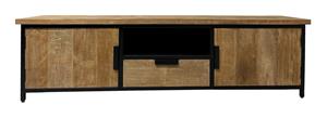 Livingfurn TV-meubel Tomar Teakhout, 180cm - Bruin