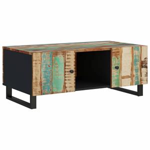 vidaXL Salontafel 100x54x40 cm massief gerecycled hout en bewerkt hout