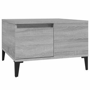 Vidaxl Couchtisch Grau Sonoma 55x55x36,5 Cm Holzwerkstoff