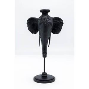 Kare Design Kandelaar Elephant Head Black 49cm