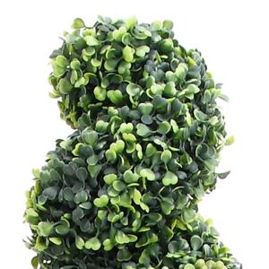 VIDAXL Künstlicher Buchsbaum Mit Topf Spiralform Grün 59 Cm
