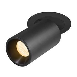 SLV -   Plafondlamp spots Numinos Zwart / Zwart  Aluminium