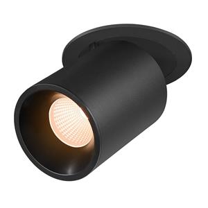 SLV -   Plafondlamp spots Numinos Zwart / Zwart  Aluminium