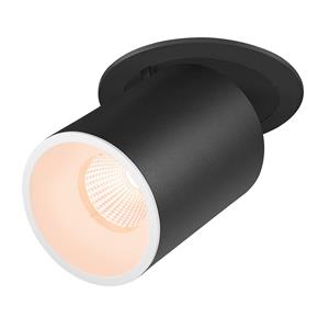 SLV -   Plafondlamp spots Numinos Zwart / Wit  Aluminium