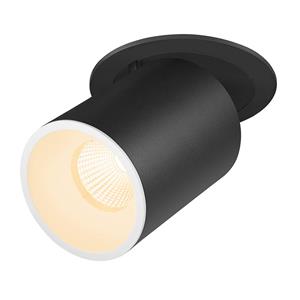 SLV -   Plafondlamp spots Numinos Zwart / Wit  Aluminium