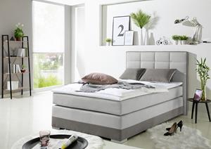 Inosign Boxspringbett, inklusive Topper und Wendekissen