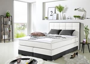 Inosign Boxspringbett, inklusive Topper und Wendekissen