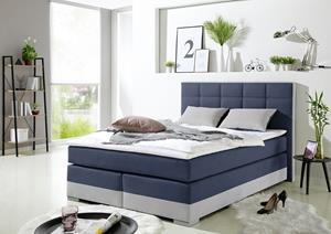 Inosign Boxspringbett, inklusive Topper und Wendekissen