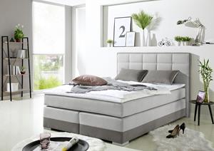 Inosign Boxspringbett, inklusive Topper und Wendekissen