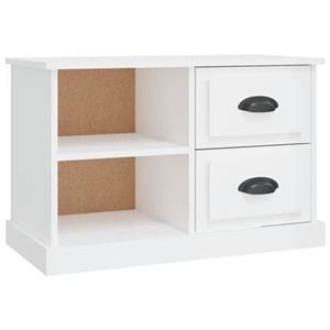 vidaXL TV-Schrank TV-Schrank Hochglanz-Weiß 73x35,5x47,5 cm Holzwerkstoff (1-St)