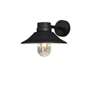 KonstSmide Landelijke wandlamp Vega zwart 428-750