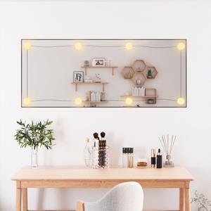 Vidaxl Wandspiegel Mit Led-leuchten 40x100 Cm Glas Rechteckig