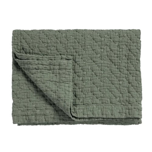 Vandyck Vandyck PURE 10 G.DYED Bedsprei 180x260 sage green