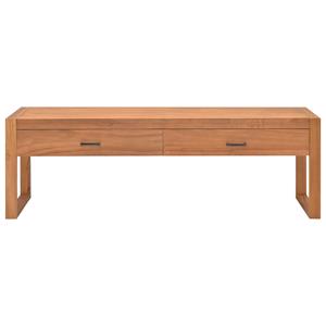 Vidaxl - TV-Schrank 120x40x45 cm Massivholz Teak Braun