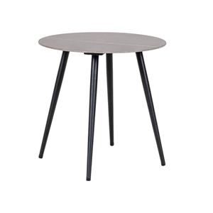 ebuy24 Lazio Beistelltisch Ø45cm grau.