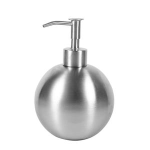 Housruse Seifenspender Seifenspender,Edelstahl für Shampoo Küche Bad kugelförmig 500ml