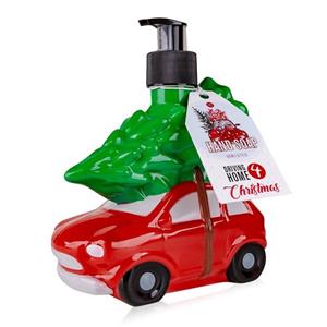ACCENTRA Seifenspender Seifenspender Auto Driving home for Christmas - Flüssigseife im Pumpspender