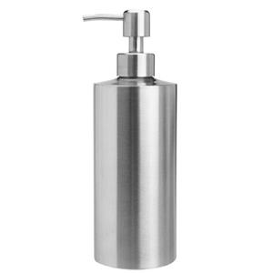 SUNEE Seifenspender Flüssigseifenspender Seifenspender 550ML in Edelstahl, (1-tlg), für Badezimmer Küche Silber