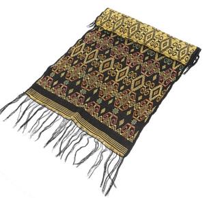 Guru-Shop Tischläufer Traditionelles handgewebtes Ikat Tuch,..