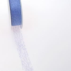 Deko AS Tischläufer Spiderweb Dekoband-3cm hellblau-Rolle 25m-67 015-R 30