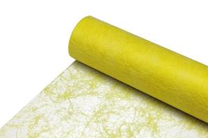 Deko AS Tischläufer Sizoflor Tischband gelb 30 cm Rolle 5 Meter 60 010-R
