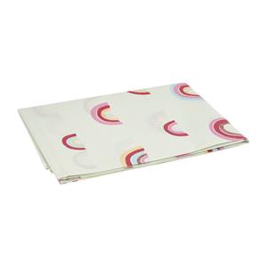 Xenos Tafelkleed papier - regenboog - 138x220 cm