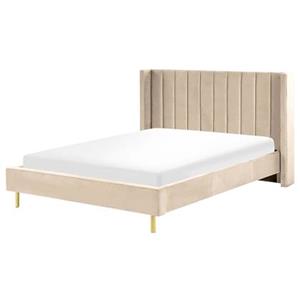 Beliani VILLETTE Bed beige 160x200