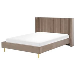 Beliani VILLETTE Bed beige 160x200