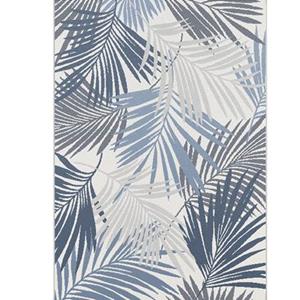 Garden Impressions Buitenkleed Naturalis 200x290cm - palm blue