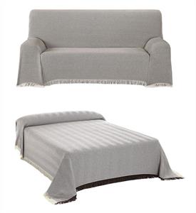 Beautex Tagesdecke Tagesdecke - Wohnzimmer Decke aus Baumwolle in 180x260 oder 230x260 - Praktischer Überwurf als Sofadecke oder Couchdecke - Hochwertiger Bettüberwurf, 