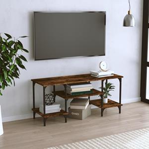 VidaXL Tv-meubel 102x35x45,5 cm bewerkt hout gerookt eikenkleurig