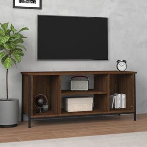 VidaXL Tv-meubel 102x35x45 cm bewerkt hout bruineikenkleurig