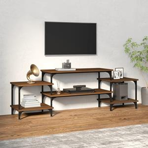VidaXL Tv-meubel 157x35x52 cm bewerkt hout bruineikenkleurig