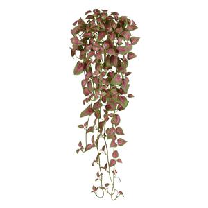 Coleus kunst hangplant 90cm - rose/groen